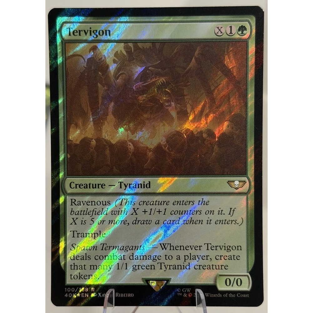 MTG Tervigon (Surge Foil) Warhammer 40K #100